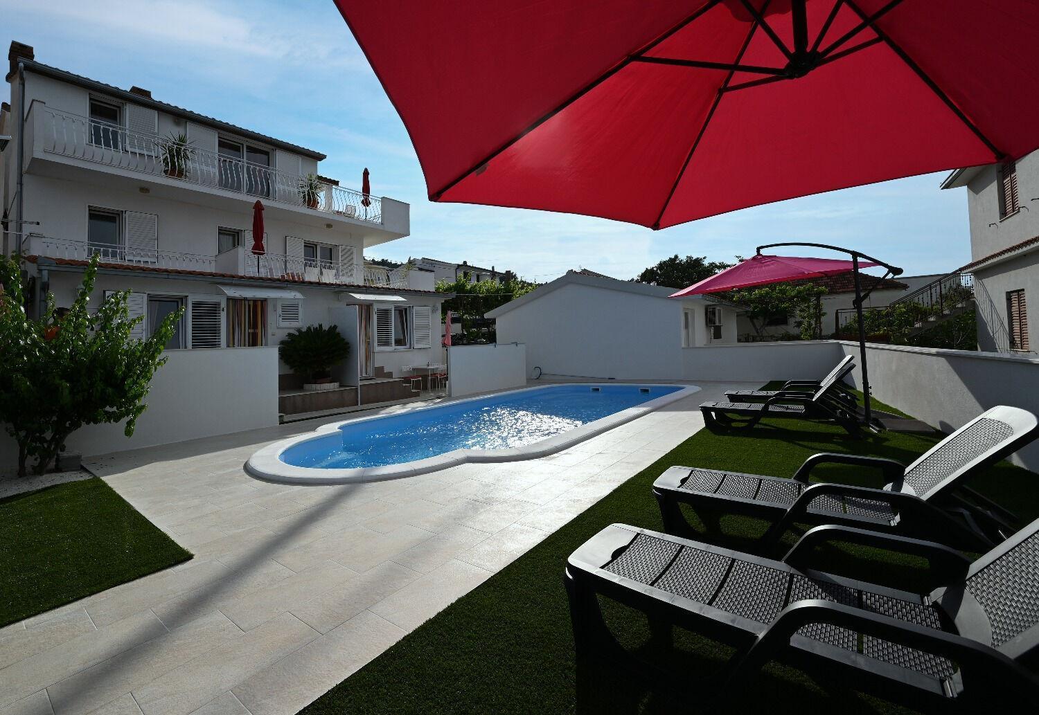 Apartment Mihovilovic Slatine Exterior photo